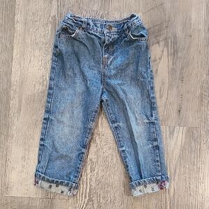 Joe Fresh Skeleton Blue Jeans Size 18-24 Months